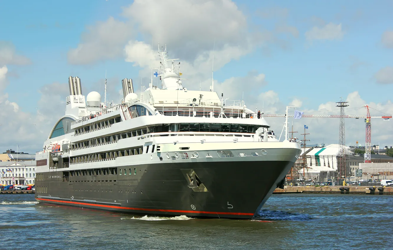 Фото обои порт, паром, морской