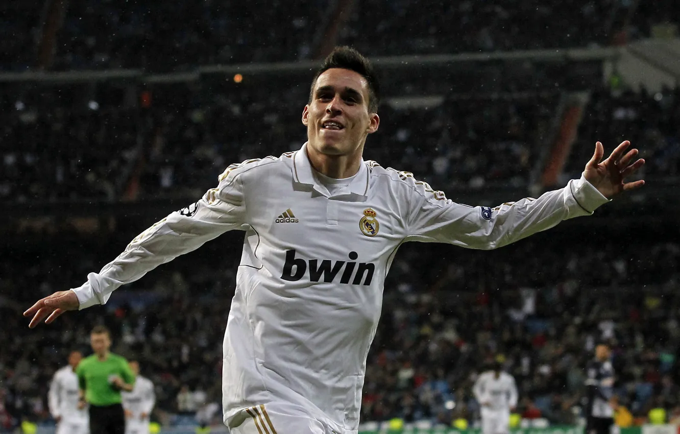 Фото обои Real Madrid, blancos, Jose Callejon, 2011-2012