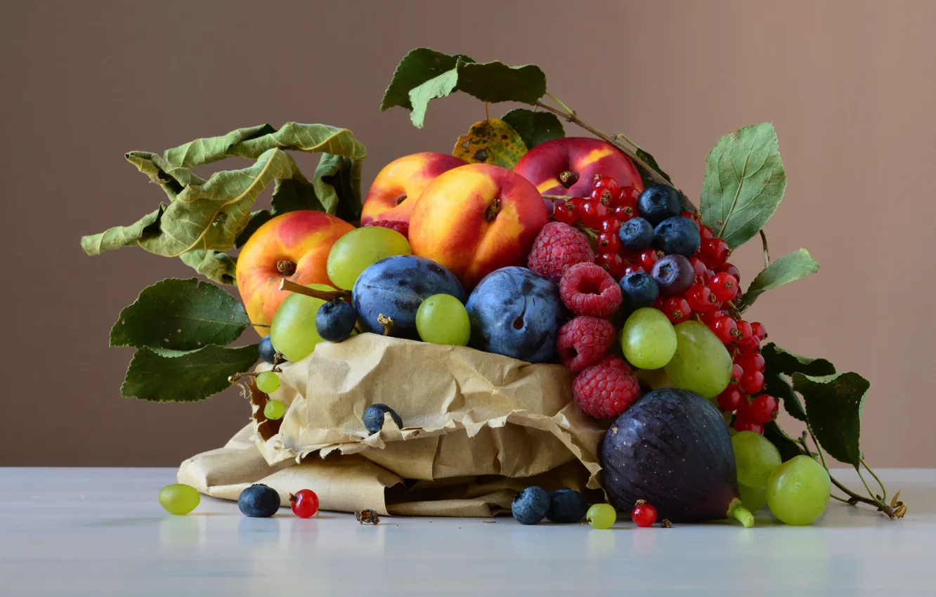 Фото обои еда, фрукты, натюрморт, много, разные, композиция, ассорти
