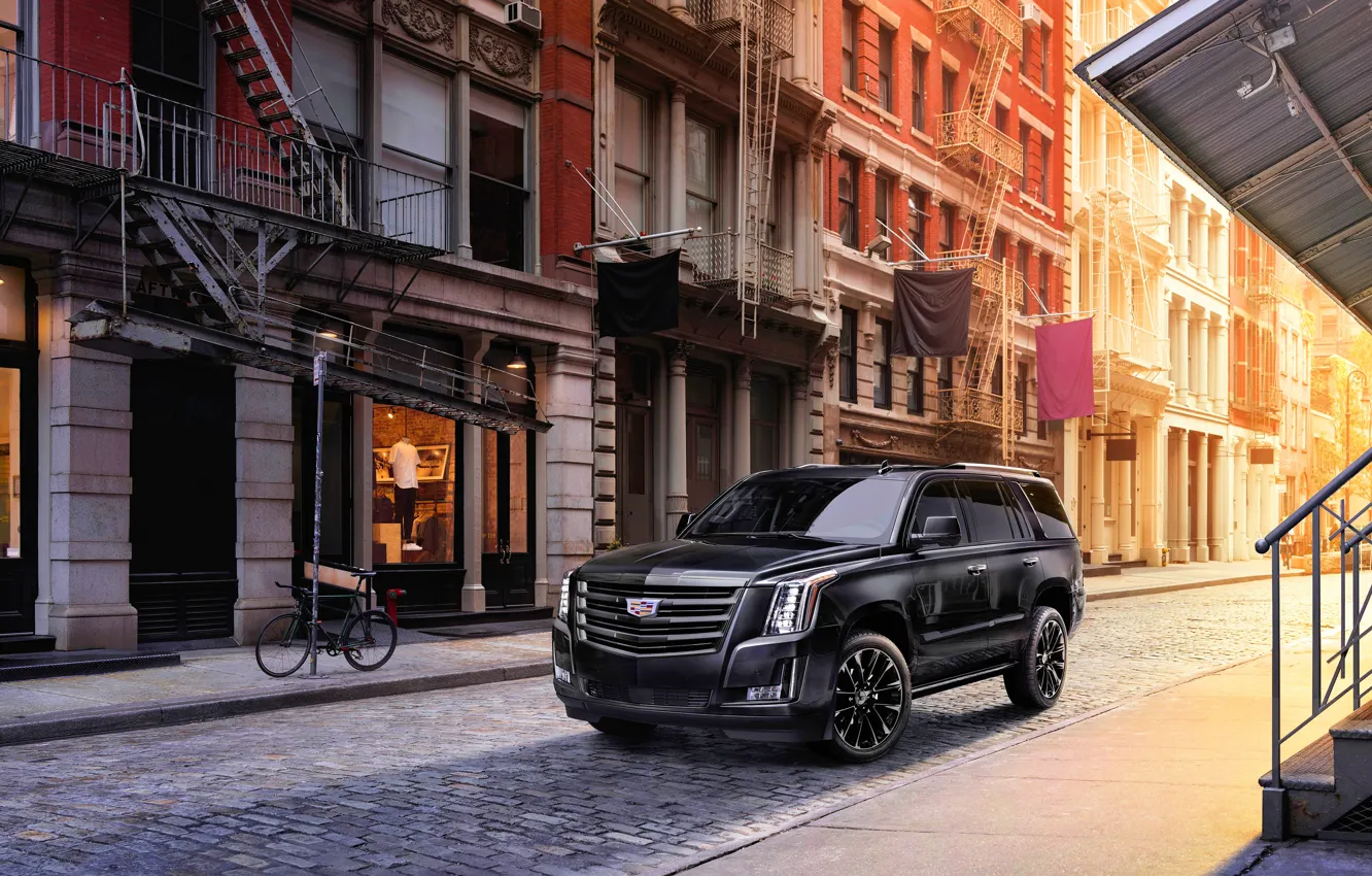 Фото обои Cadillac, Cadillac Escalade, Sport Edition, 2019, Cadillac Escalade Sport Edition 2019