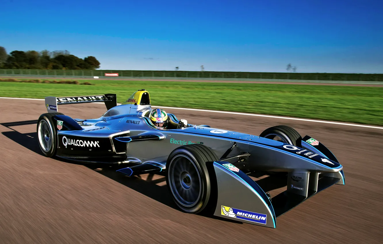 Фото обои SRT, электромобиль, Formula E, Spark-Renault