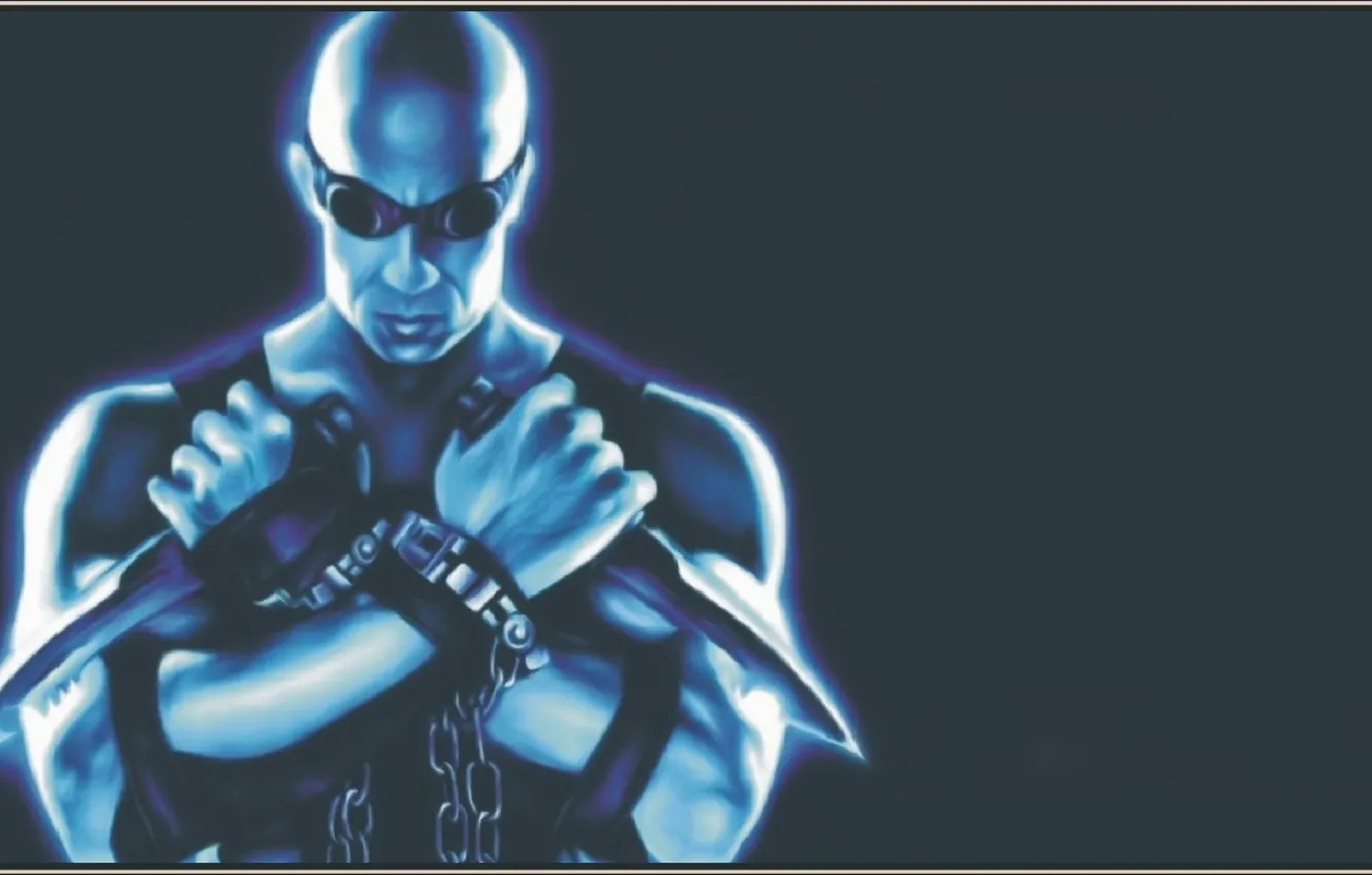 Фото обои cinema, арт, Вин Дизель, Art, actor, films, Vin Diesel, Riddick