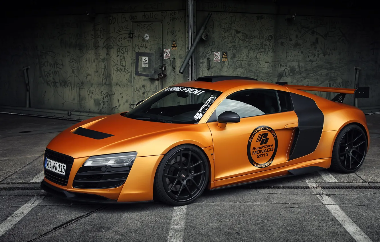 Фото обои car, Audi, тюнинг, tuning, GT850, Prior-Design, приор-дизайн
