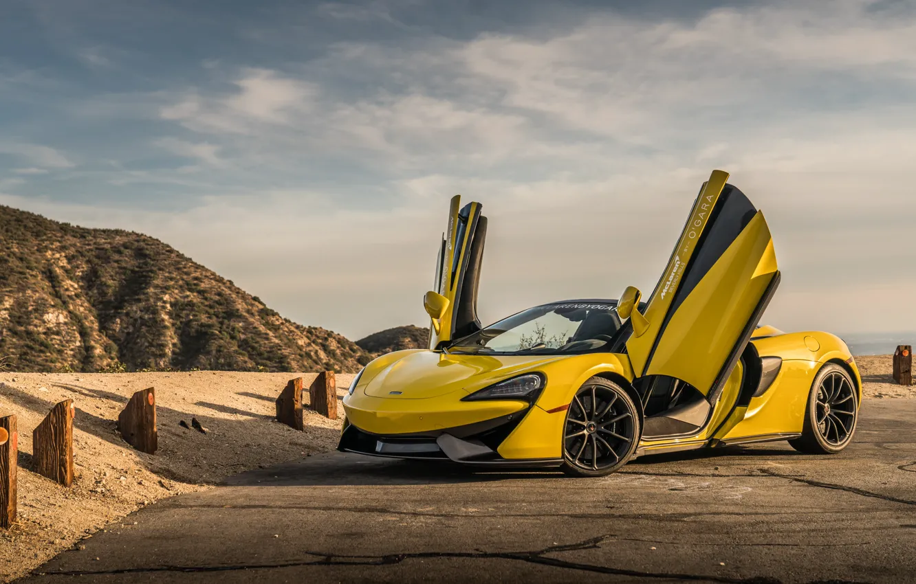 Фото обои McLaren, суперкар, 570S