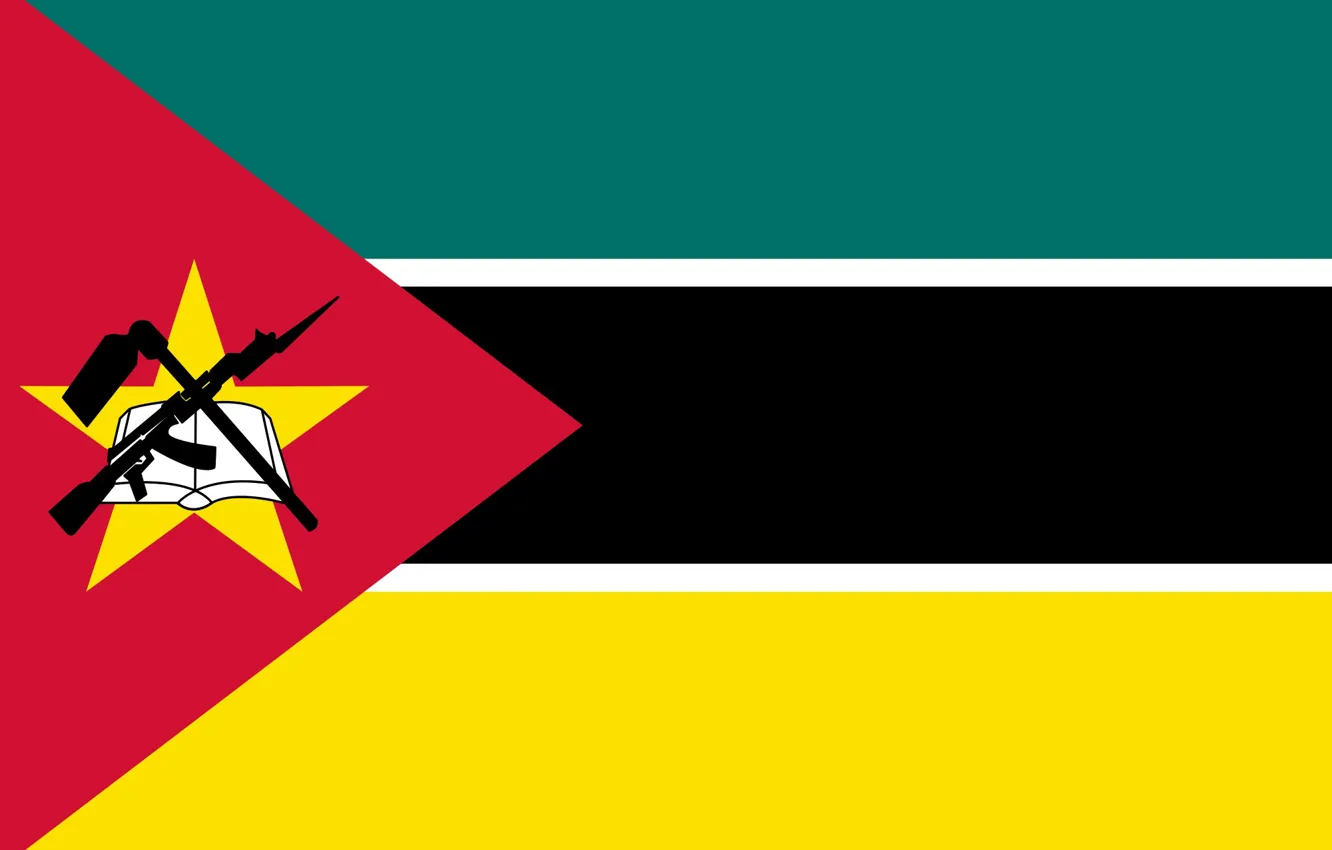 Фото обои flag, AK 47, Mozambique