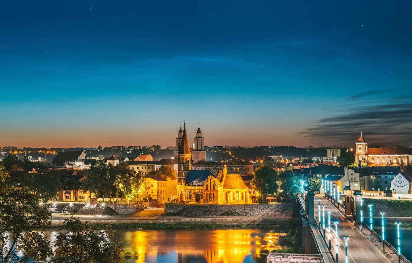 Фото обои Lietuva, Kaunas, Senamiestis