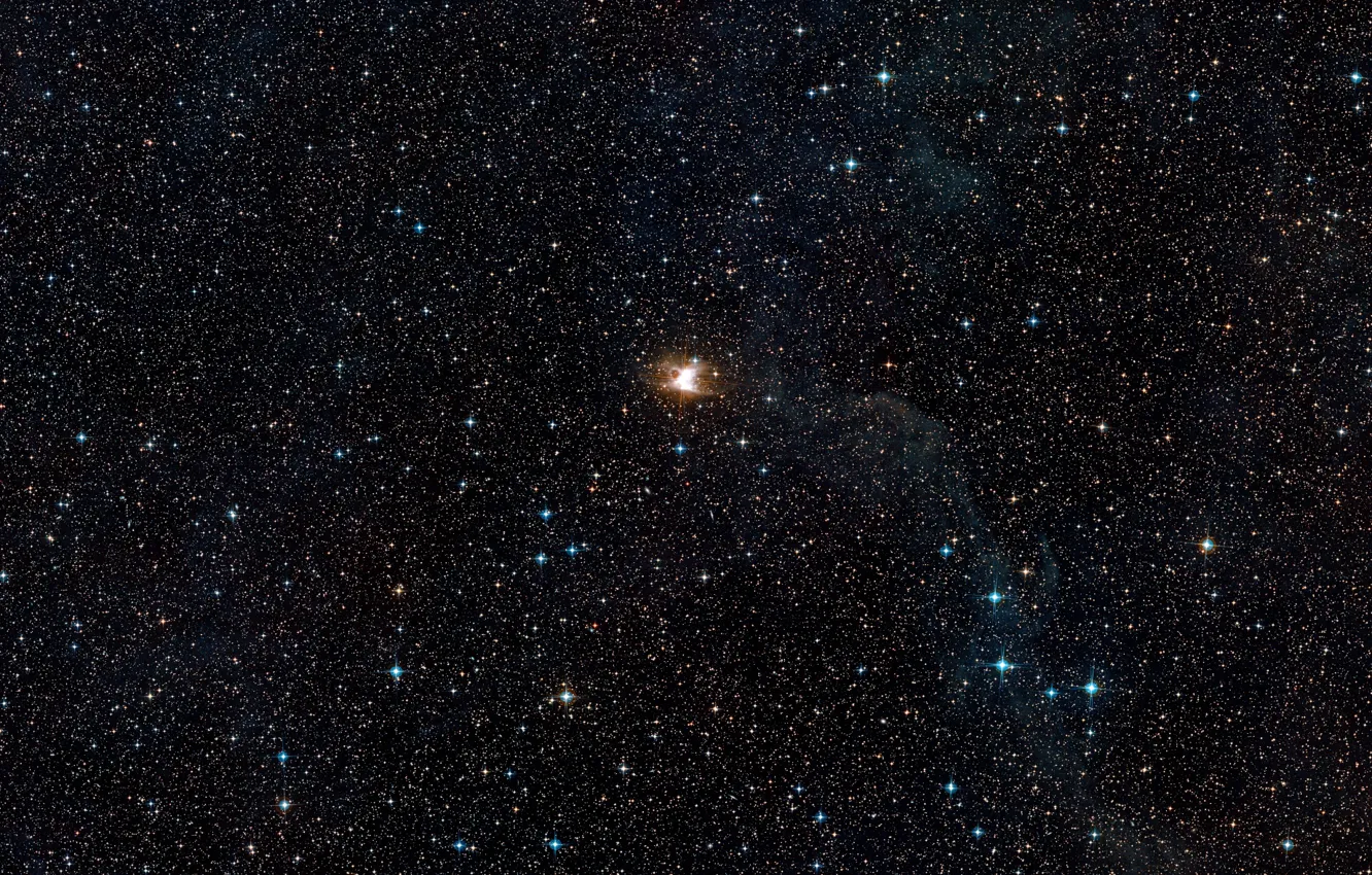 Фото обои Nebula, Constellation Carina, Toby Jug Nebula, IC 2220, Reflection nebula