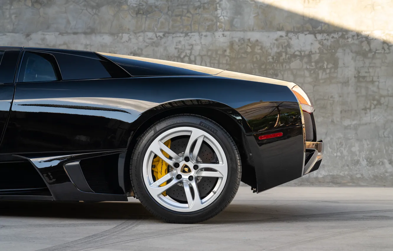 Фото обои Lamborghini, Murcielago, wheel, Lamborghini Murcielago LP640