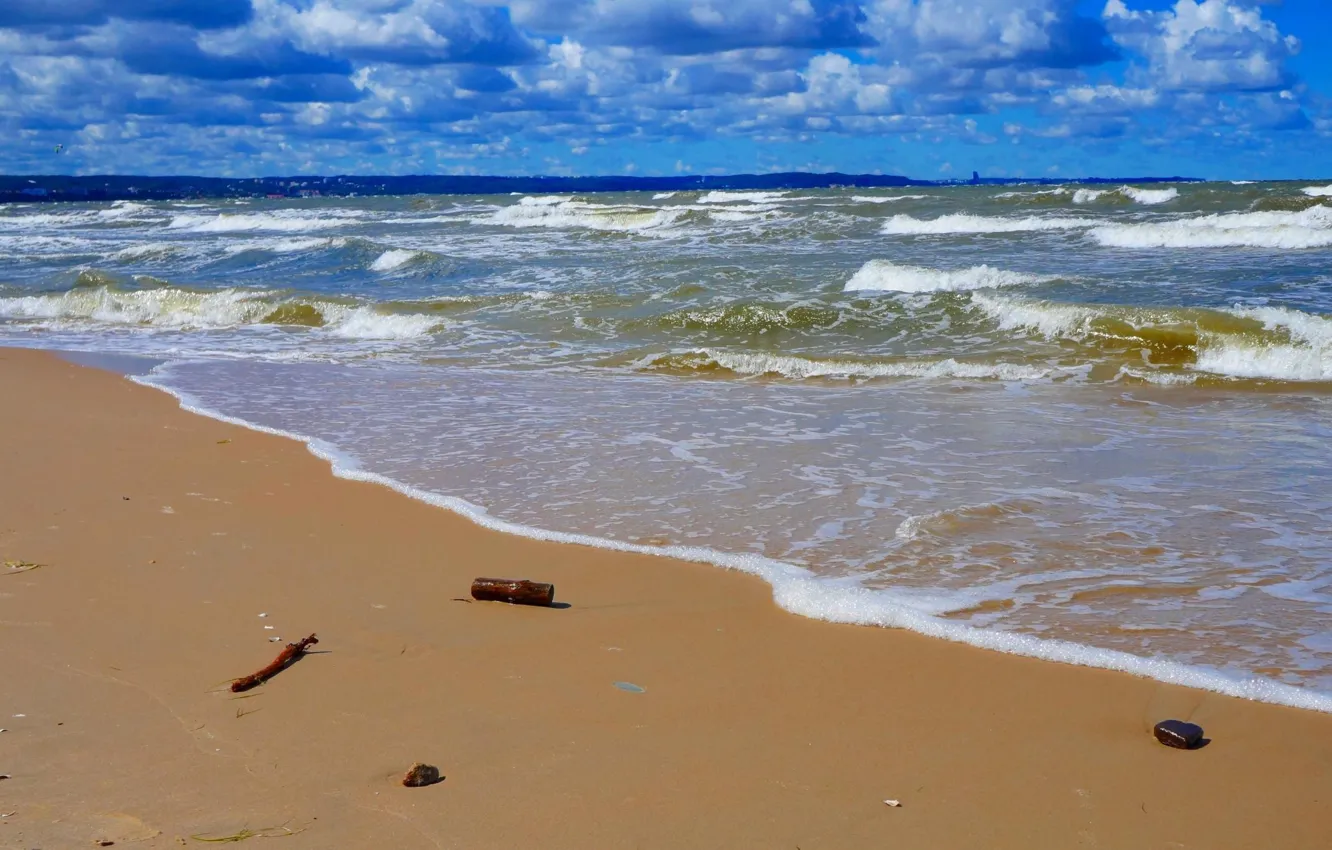 Фото обои beach, sea, water