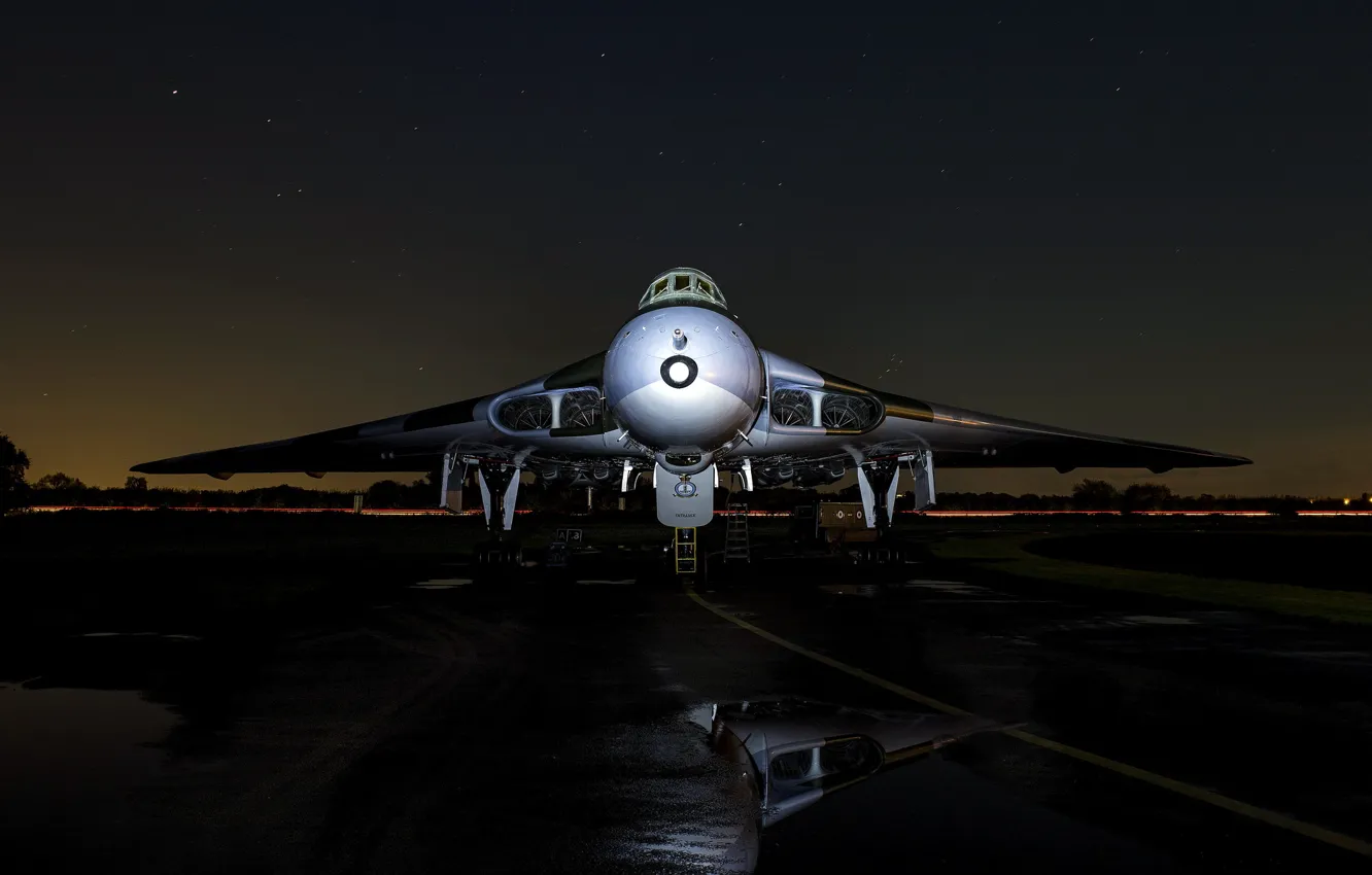 Фото обои самолёт, Bomber, Vulcan