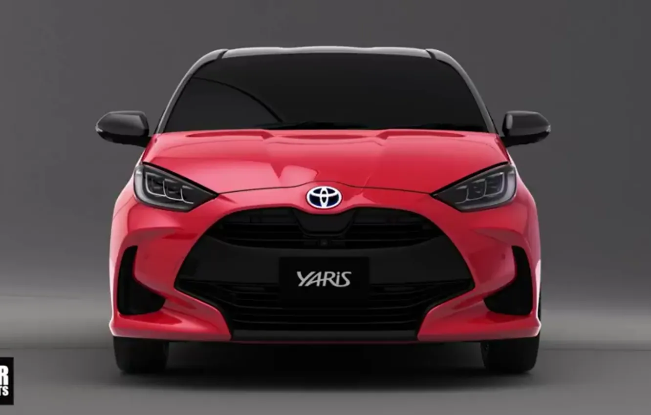 Фото обои Hybrid, Hatchback, Yaris