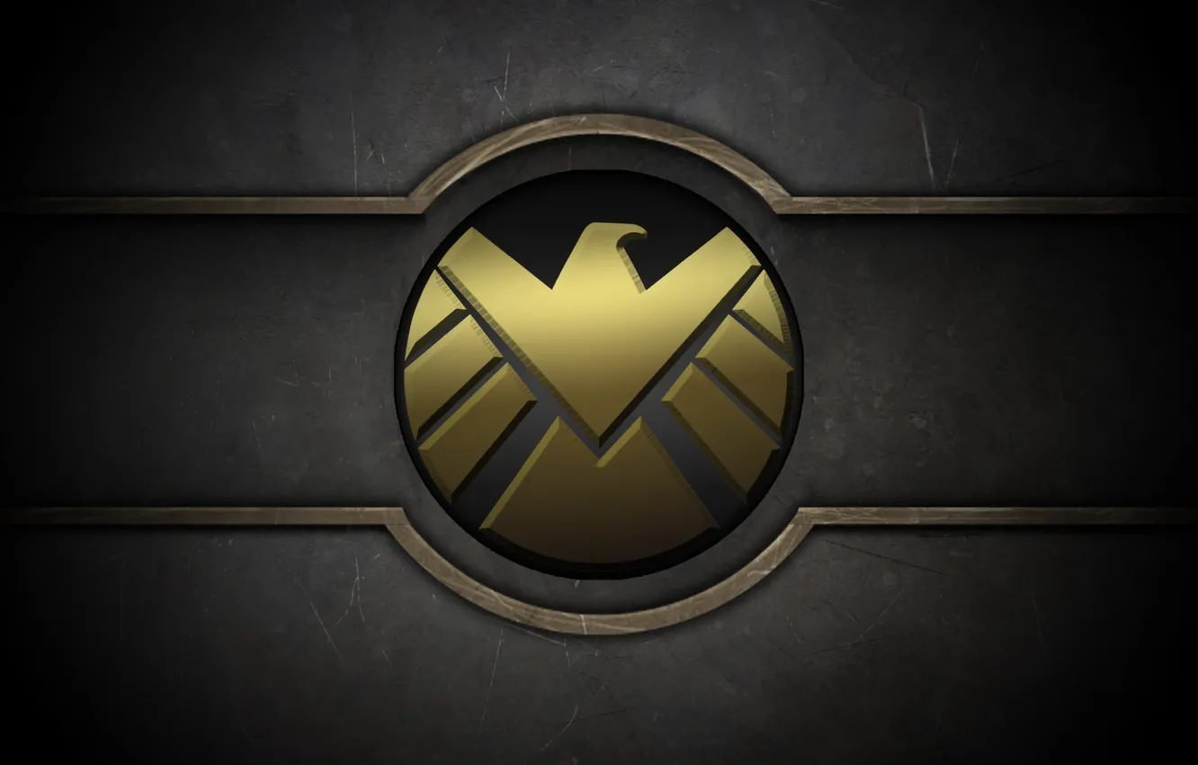 Фото обои logo, spy, Marvel, eagle, series, falcon, S.H.I.E.L.D., Agents of Shield