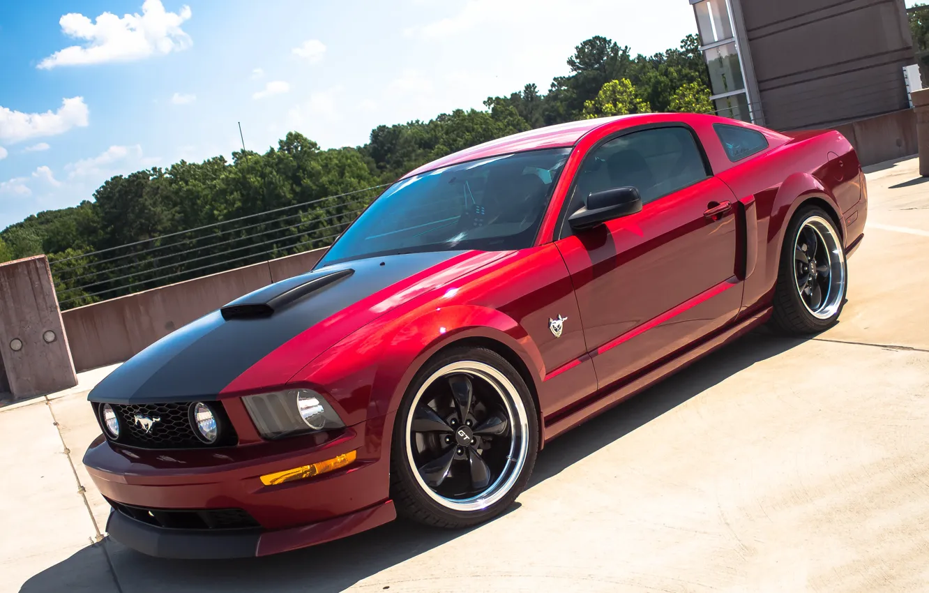 Фото обои Ford, mustang, 2005, -2009