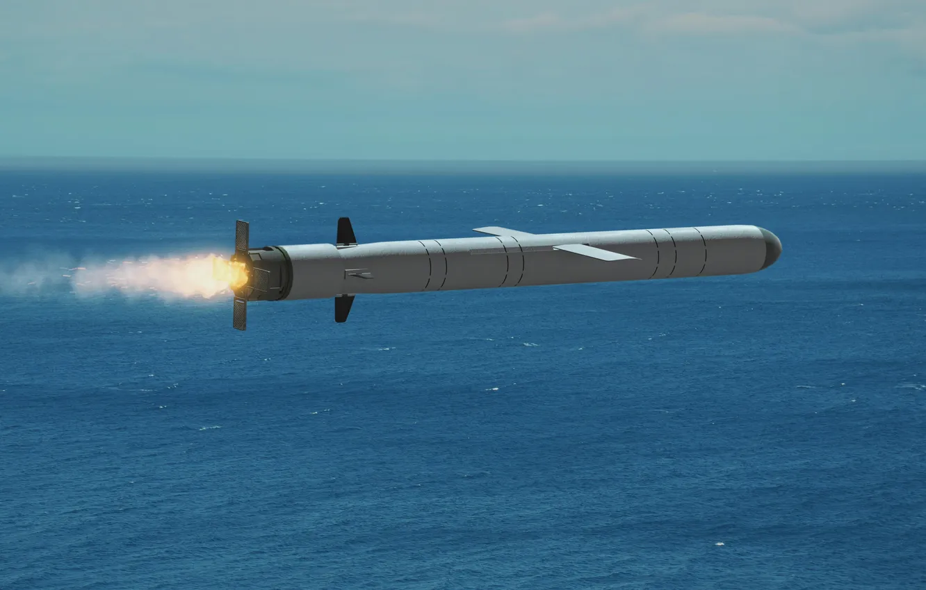 Фото обои missile, ballistic, Kalibr