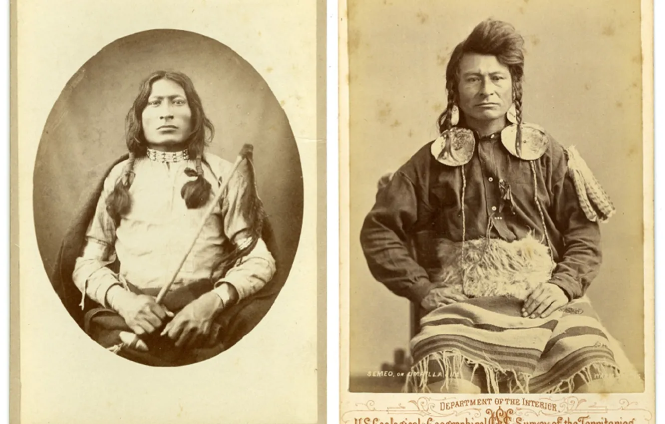Фото обои native american, first people, chiefs