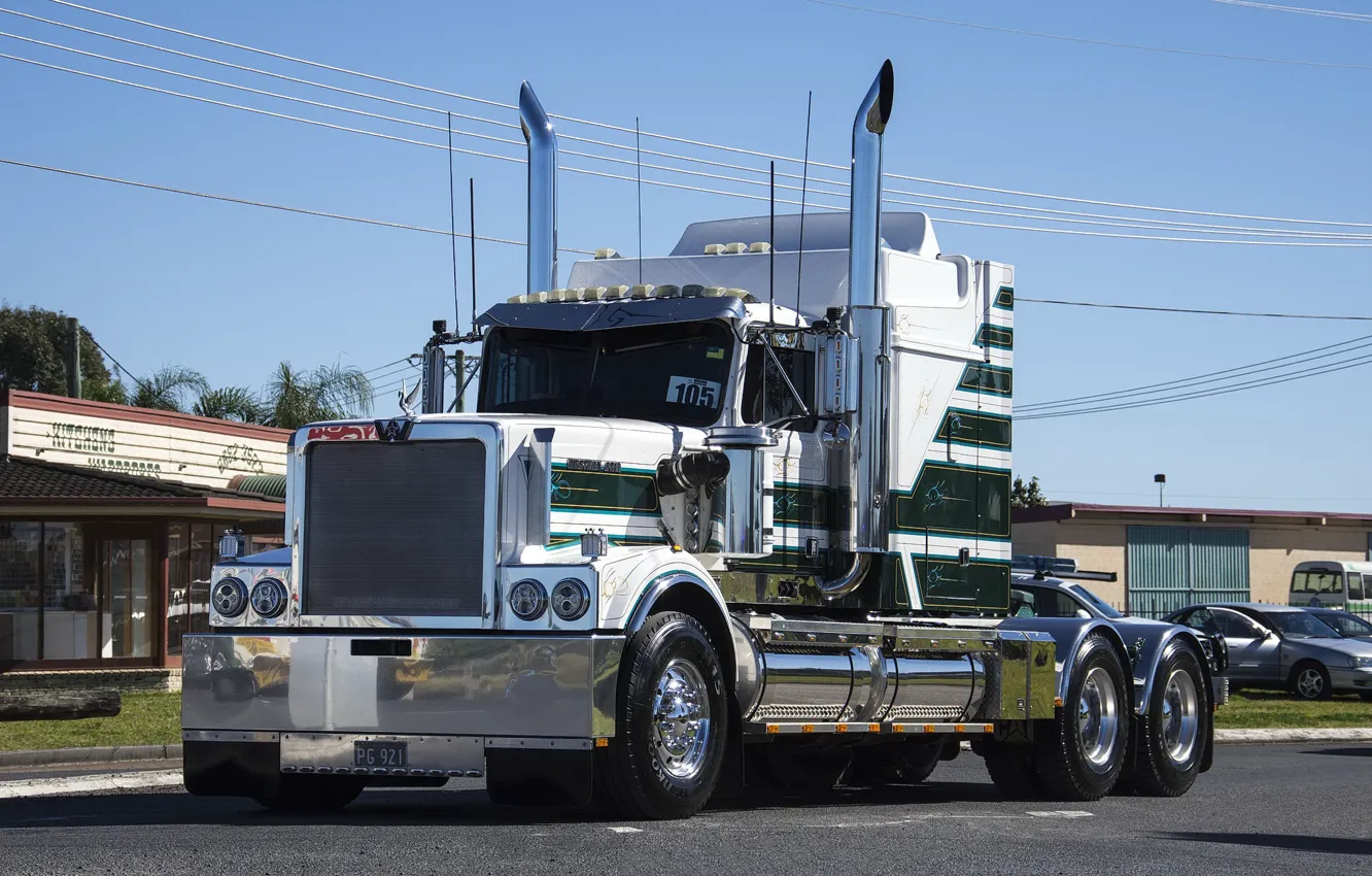 Фото обои Green, White, Western Star