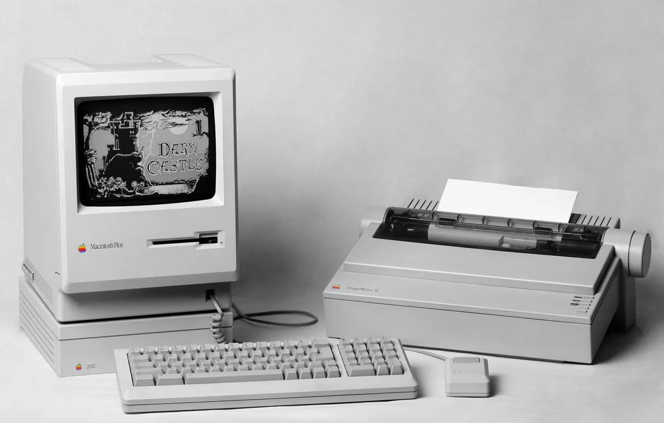 Фото обои Apple, Mac, Macintosh