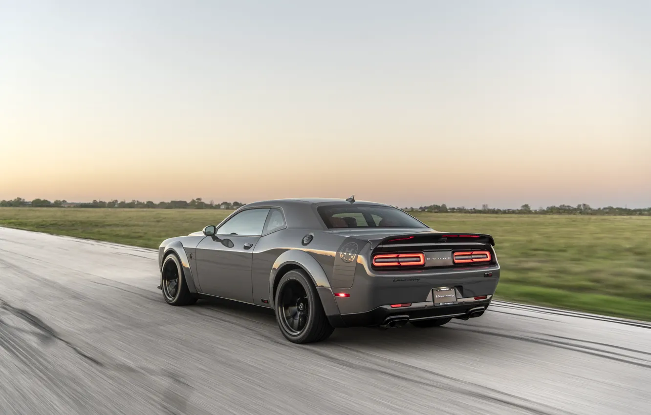 Фото обои Dodge, Challenger, drive, Hennessey, Hennessey Dodge Challenger