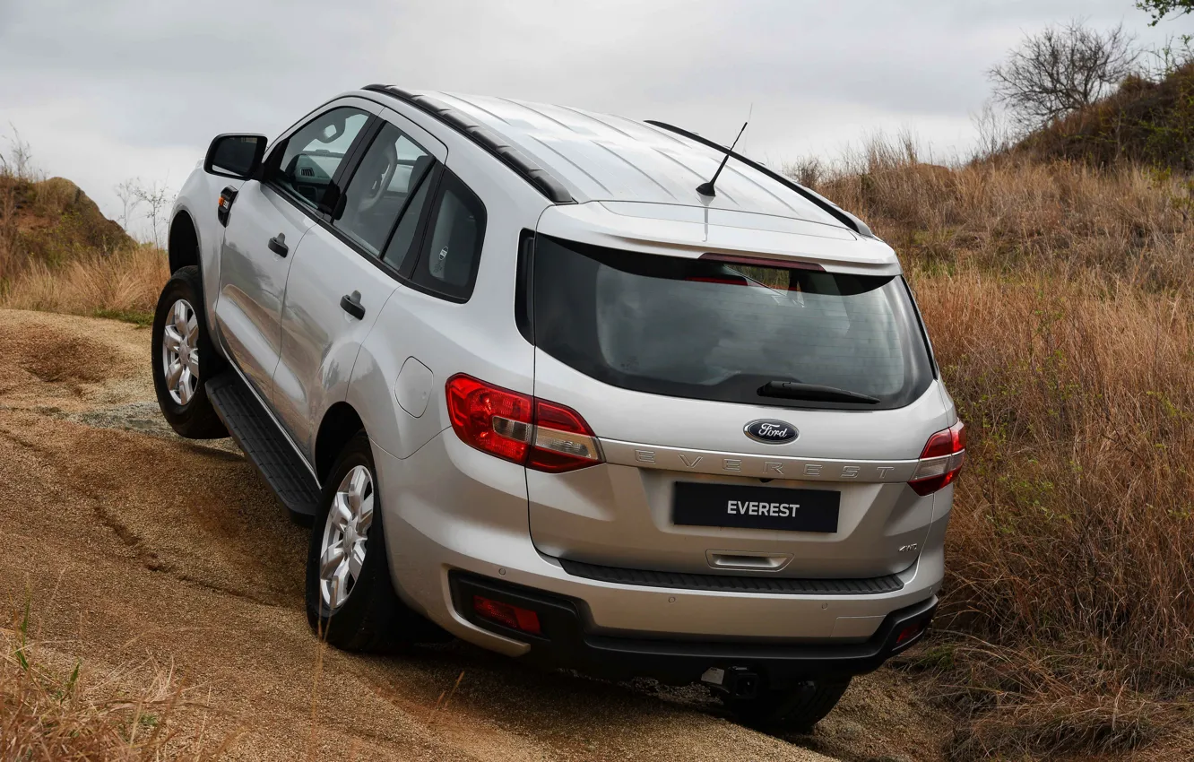 Фото обои Ford, вид сзади, Everest, 4WD, 2015, XLS