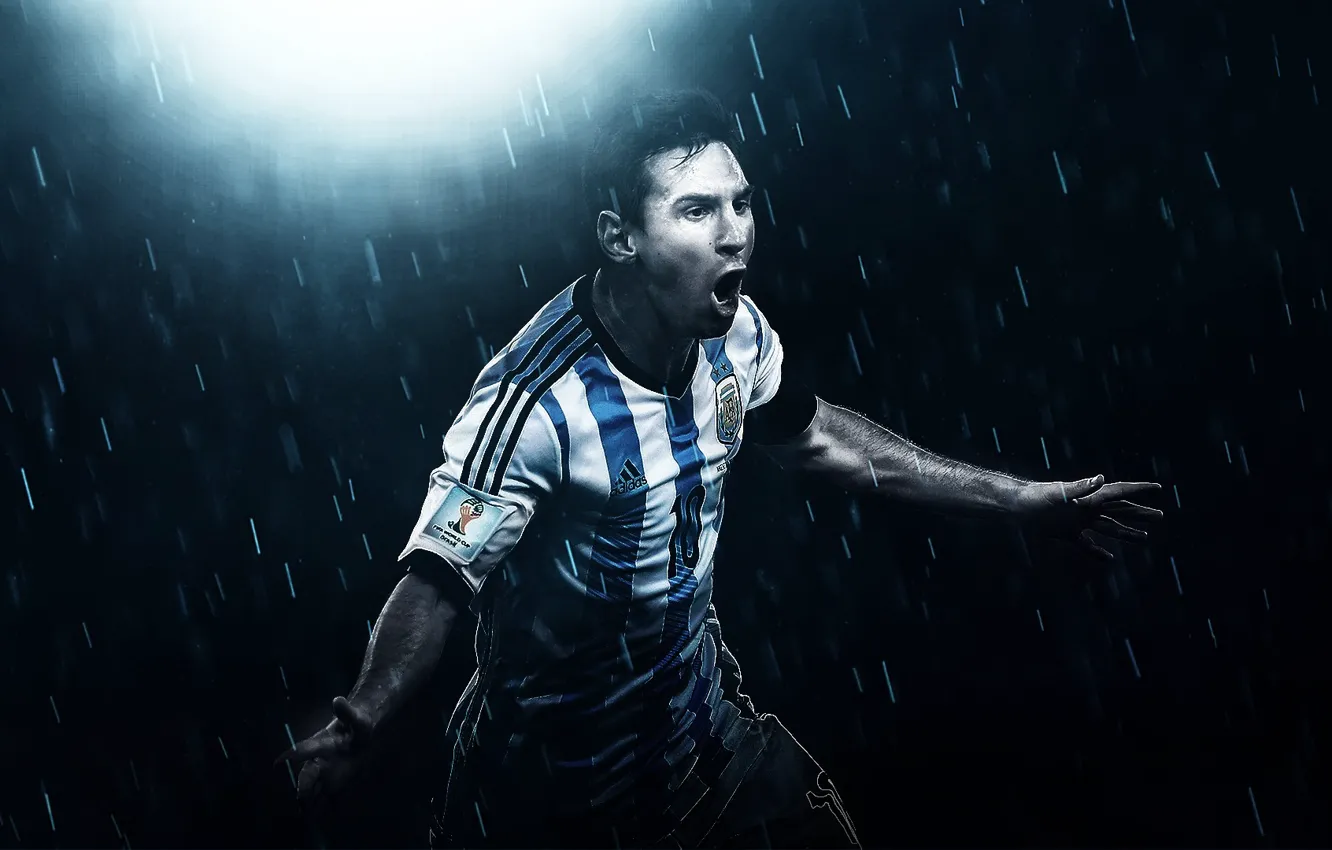 Фото обои Футбол, Argentina, Аргентина, Lionel Messi, Football, Messi, Месси, Leo Messi