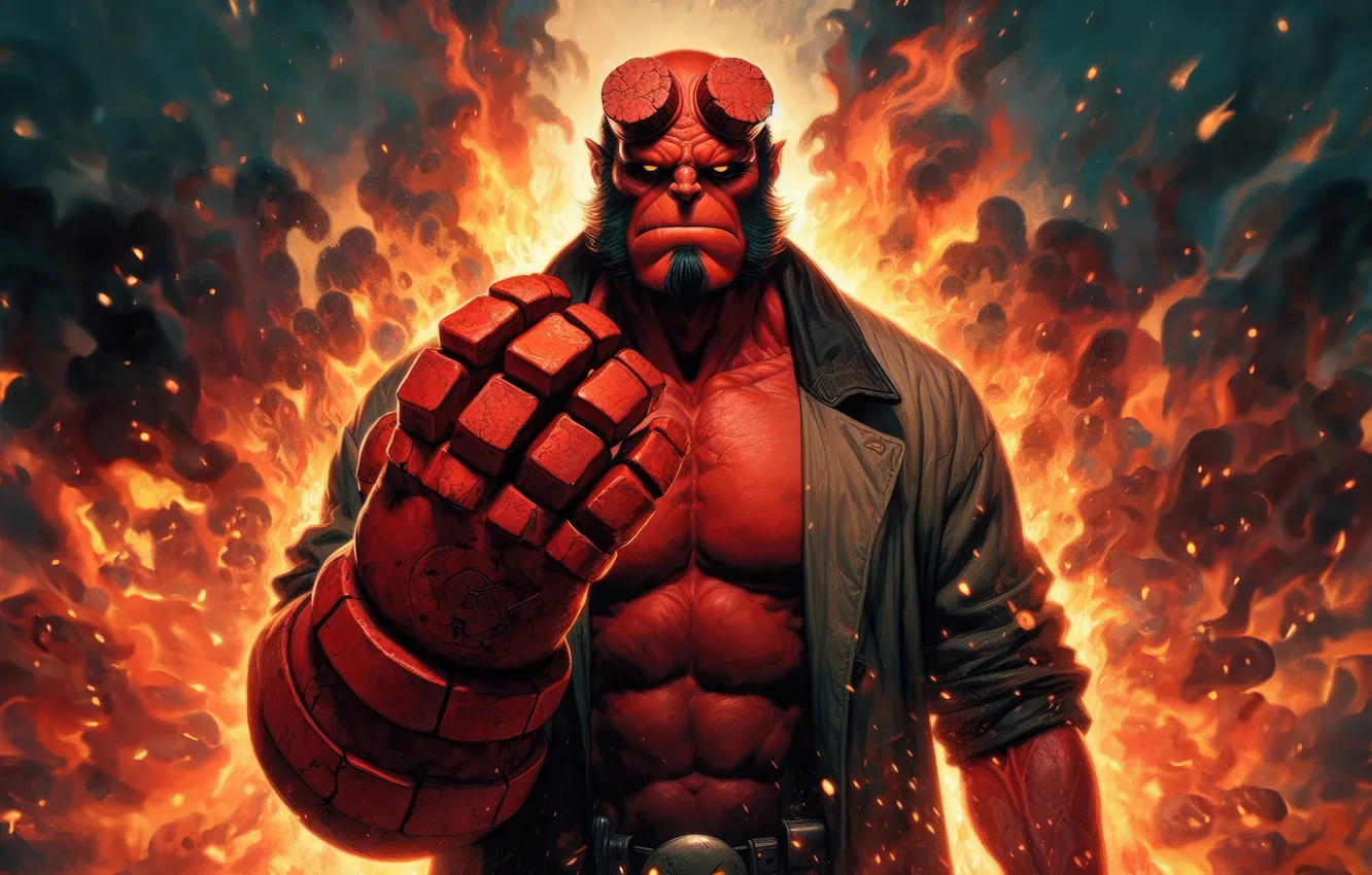 Фото обои evolution, films, hellboy