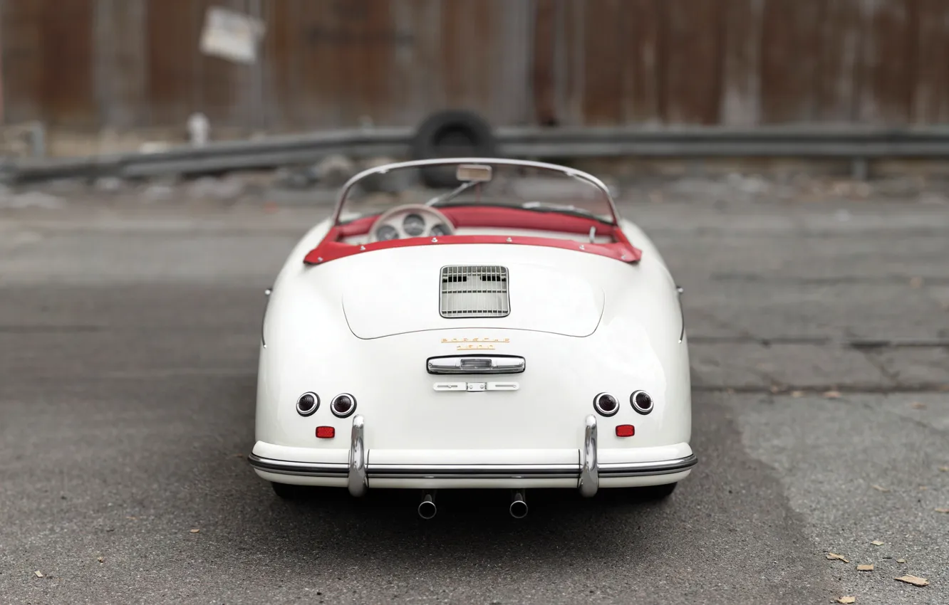 Фото обои Porsche, rear, 1956, 356, Porsche 356A 1600 Speedster