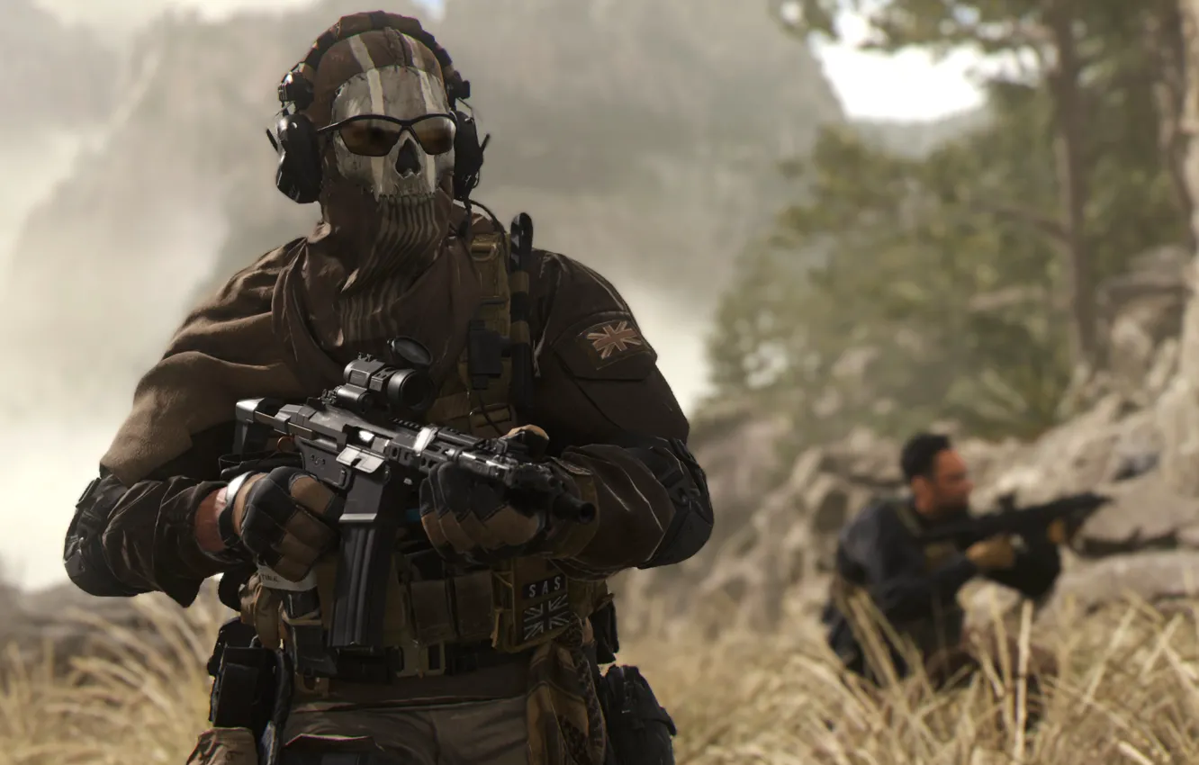 Фото обои Солдаты, Автоматы, Infinity Ward, Call of Duty: Modern Warfare 2, 2022, Шутер от первого лица, …