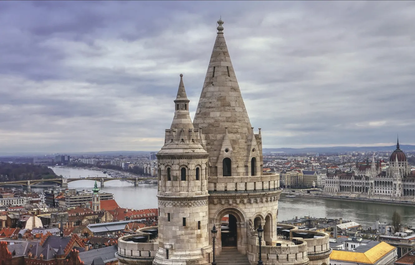 Фото обои city, Europe, view, Budapest