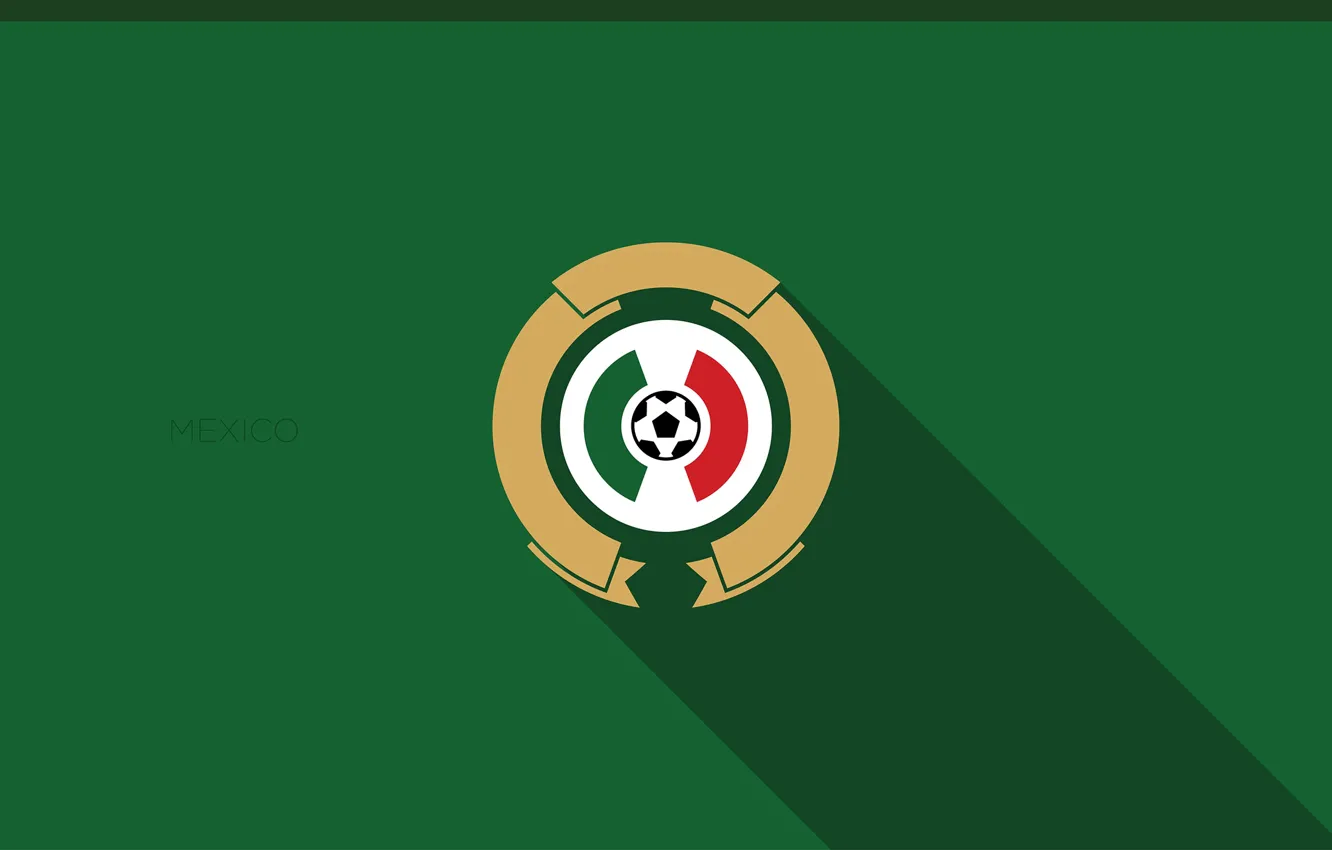 Фото обои wallpaper, sport, logo, Mexico, football
