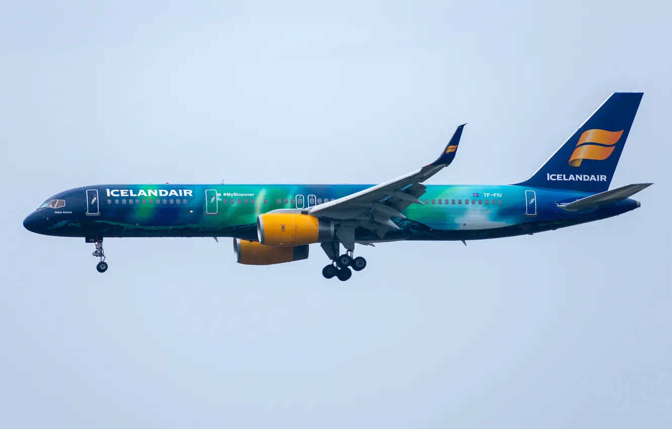 Фото обои Boeing, 757-200W, Icelandair