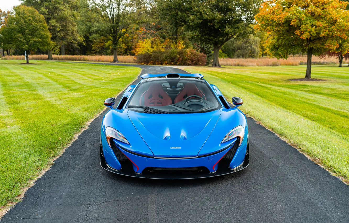 Фото обои McLaren, front, McLaren P1, P1