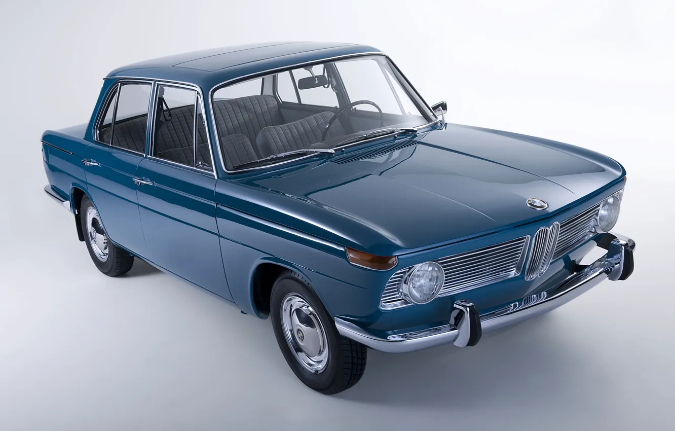 Фото обои Ретро, BMW, БМВ, Бэха, 1964, 1500, 1962, E115