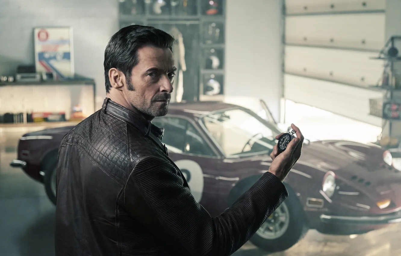 Фото обои авто, часы, куртка, актер, хью джекман, hugh jackman, actor
