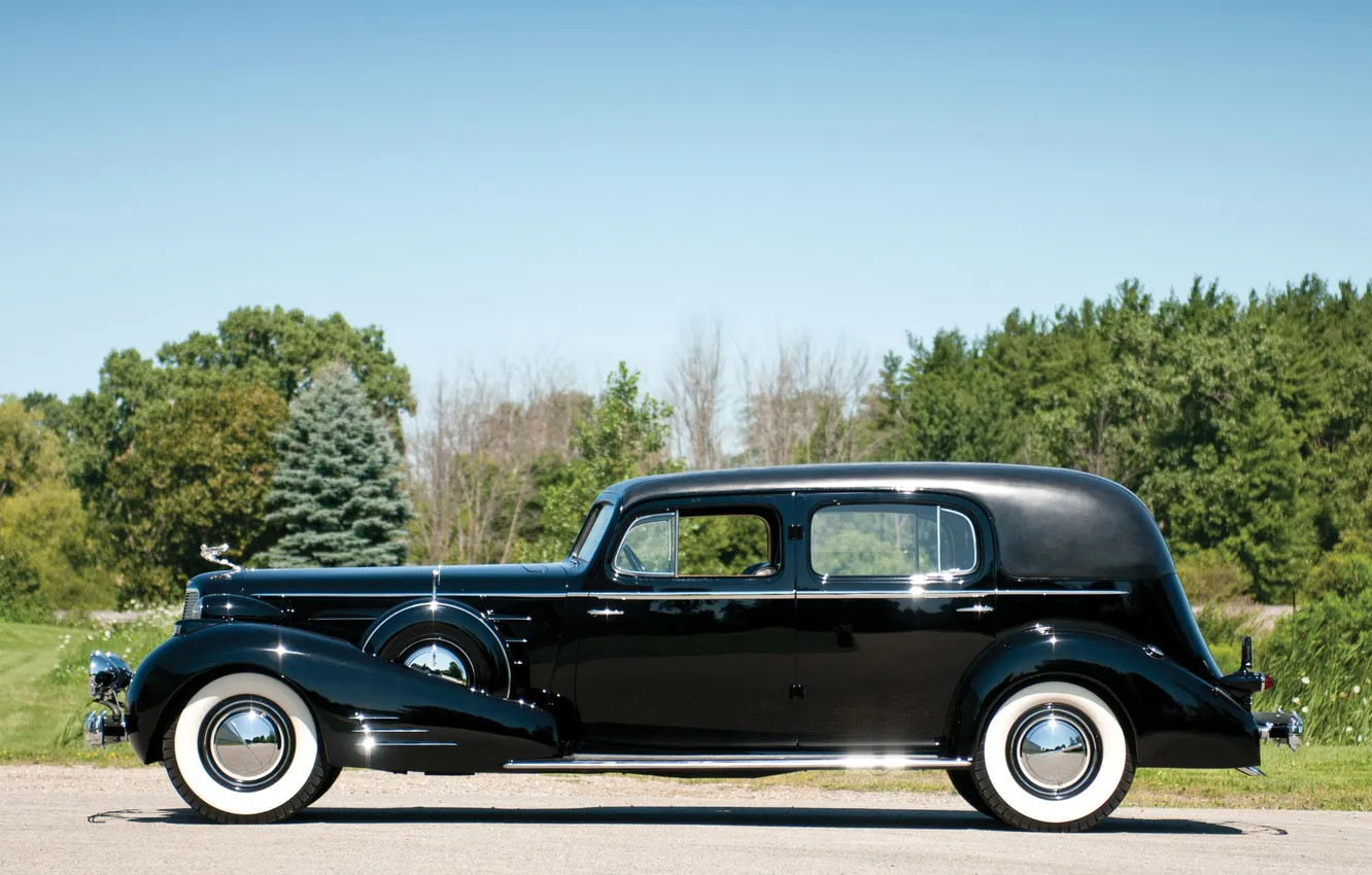 Фото обои Cadillac, ретро автомобили, 1937, Custom, by Fleetwood, retro cars, Cadillac V16 Series 90, Custom Imperial …
