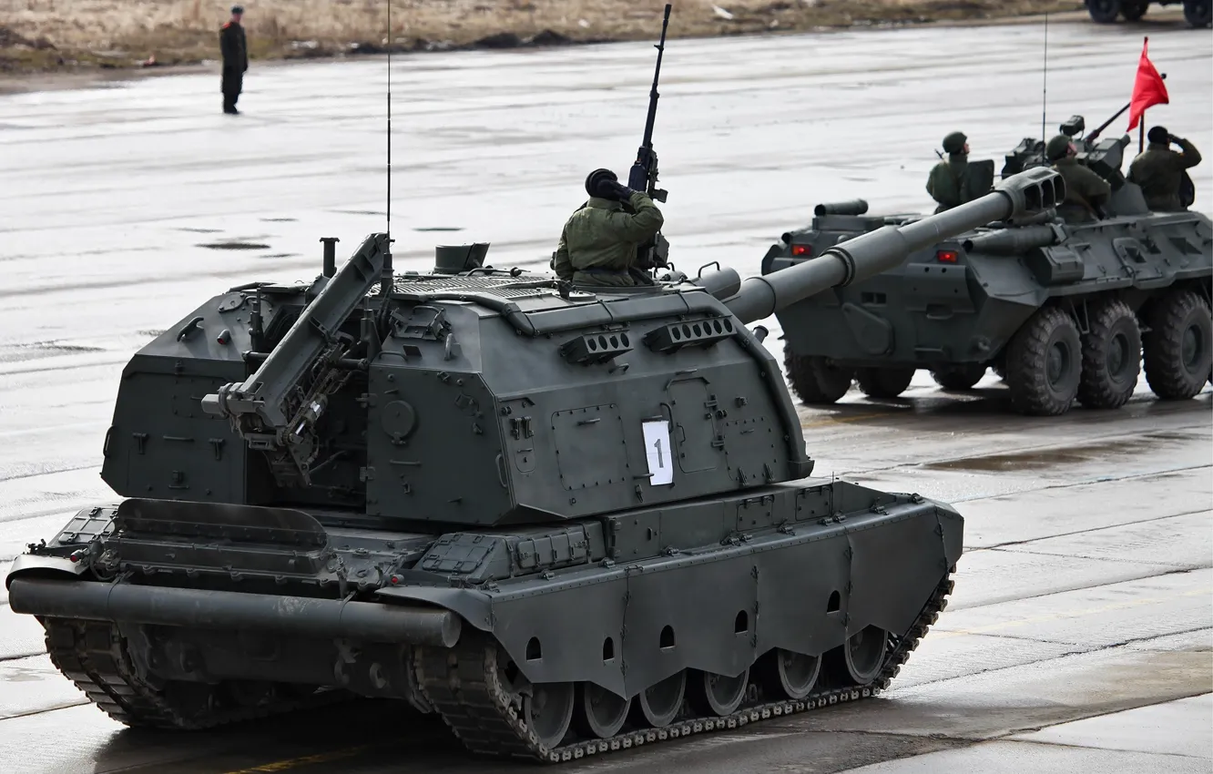 Фото обои Russia, military, weapon, army, armored, military vehicle