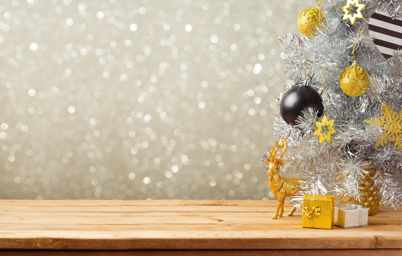 Фото обои украшения, шары, Новый Год, Рождество, подарки, Christmas, balls, decoration
