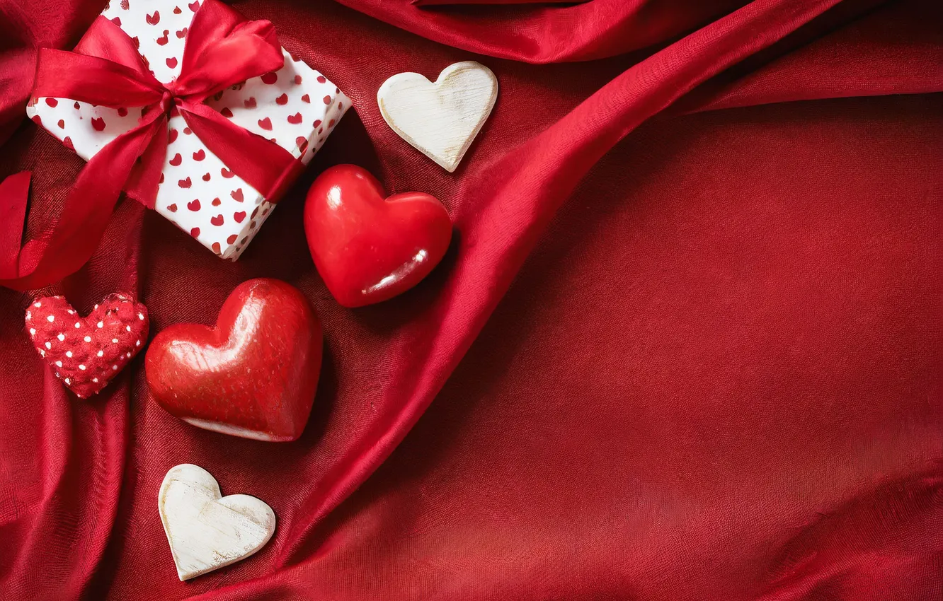 Фото обои любовь, подарок, романтика, сердце, love, happy, День святого Валентина, romantic