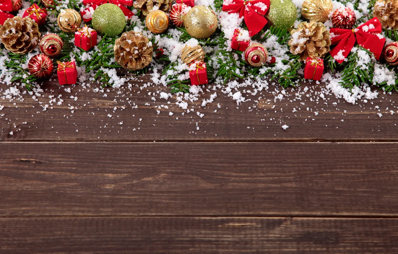Фото обои снег, Новый Год, Рождество, wood, merry christmas, decoration, xmas, fir tree