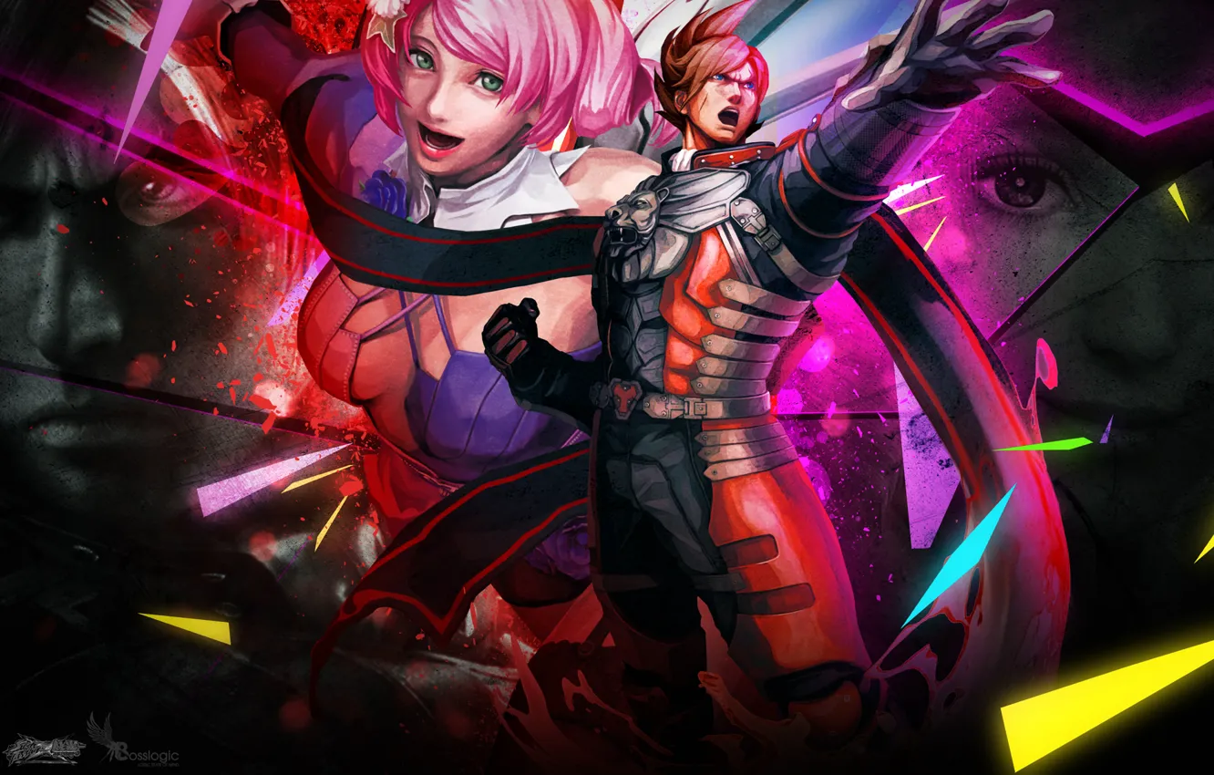 Фото обои Street Fighter X Tekken, Lars Alexandersson, Alisa Bosconovitch