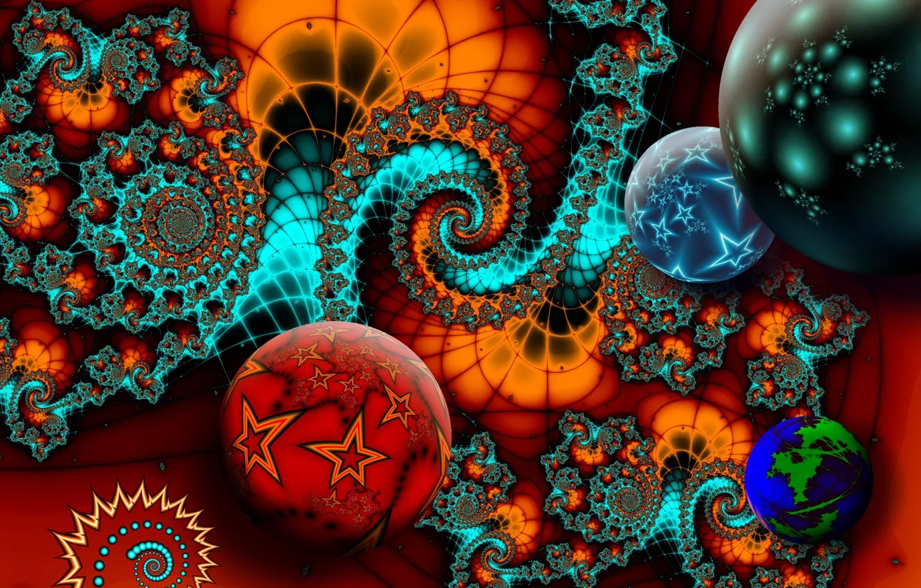 Фото обои фон, цвет, форма