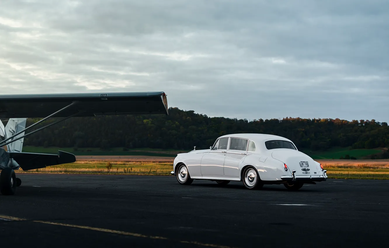 Фото обои car, Rolls-Royce, sky, 1961, Ringbrothers, Silver Cloud, Rolls-Royce Silver Cloud II, Rolls-Royce Silver Cloud II …