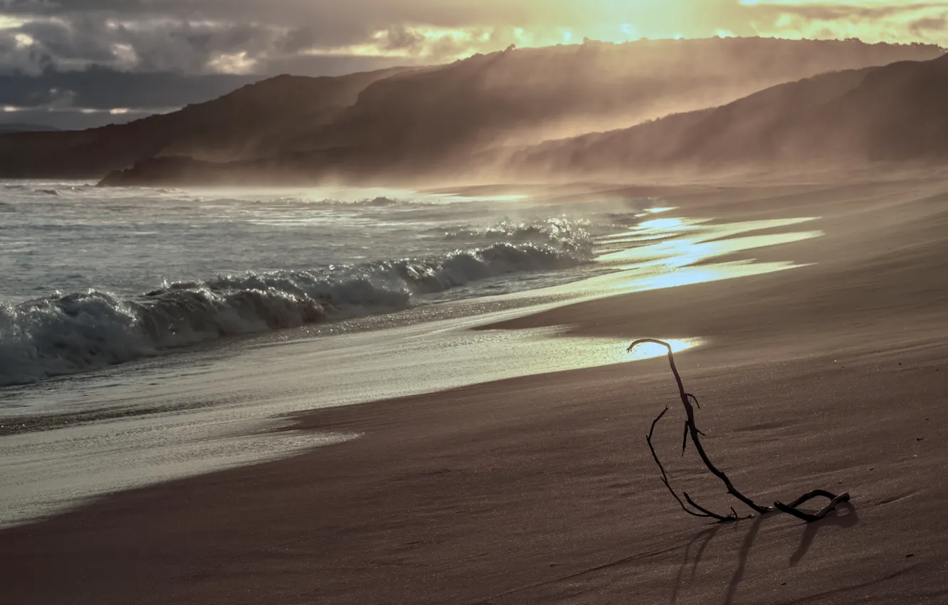 Фото обои Beach, Sunset, Australia, Torquay, Point Addis, Surf Coast