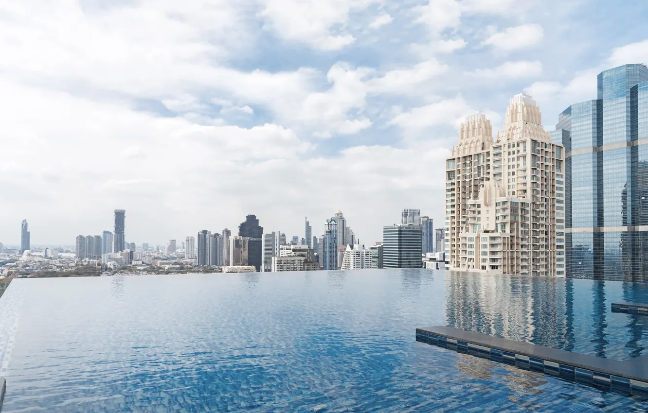 Фото обои blue, beautiful, background, asia, beauty, architecture, bangkok
