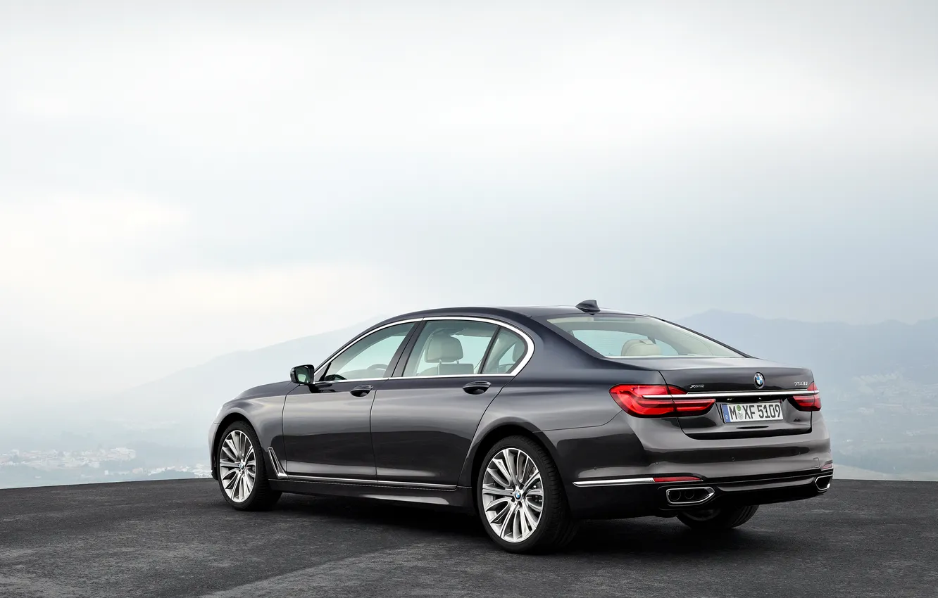 Фото обои бмв, BMW, 750Li, xDrive, 2015, G12