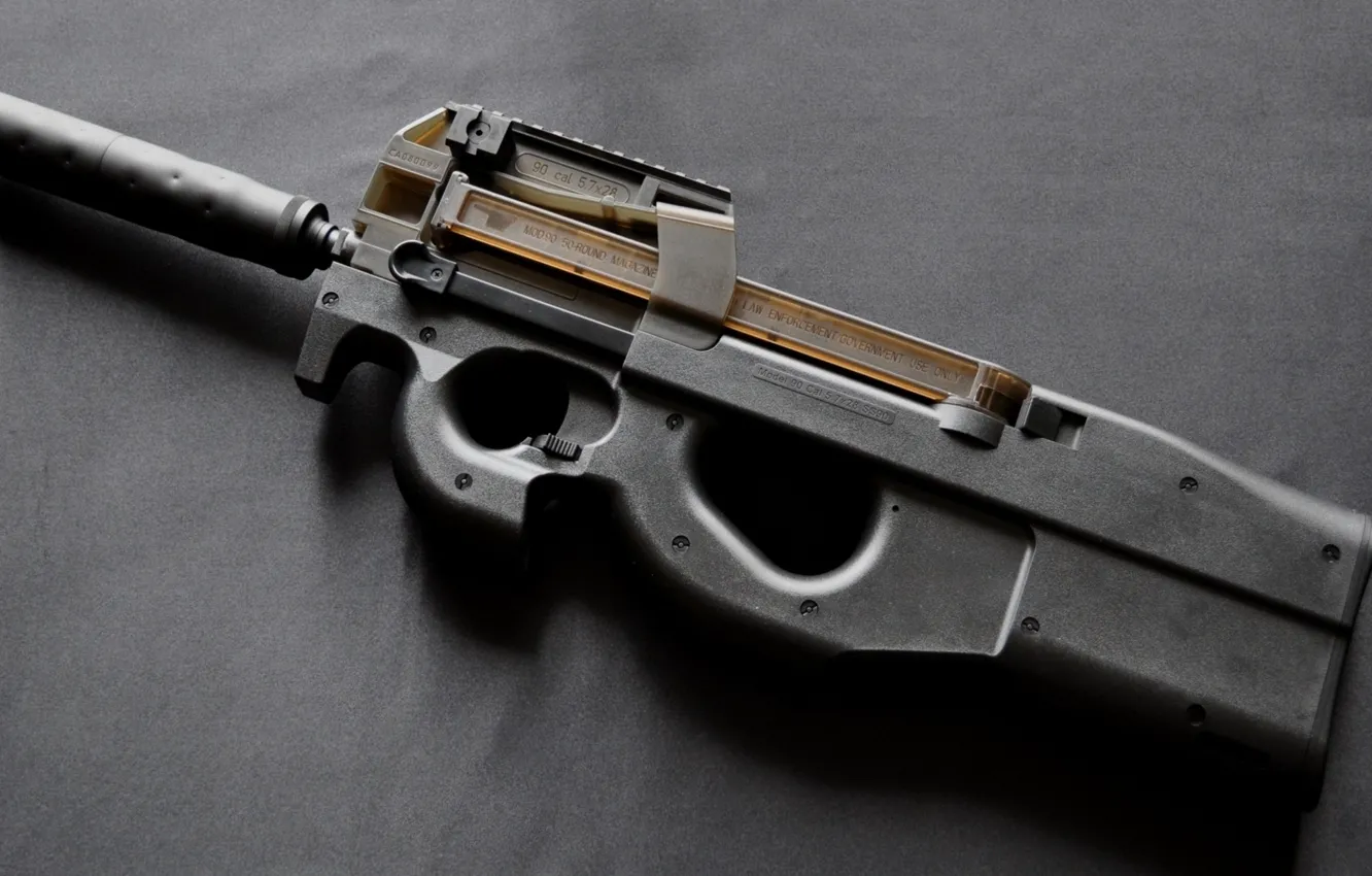 Фото обои gun, FN P90, subfusil