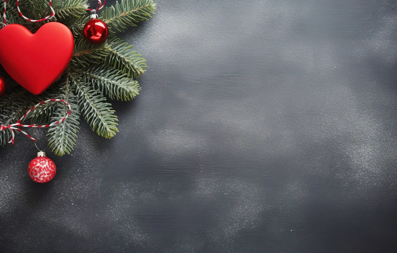 Фото обои любовь, романтика, сердце, Новый Год, Рождество, love, christmas, happy