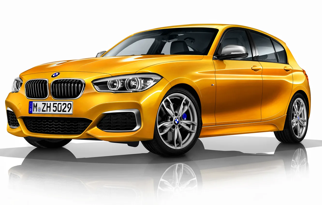 Фото обои бмв, BMW, 5-door, 2015, F20, M 135i