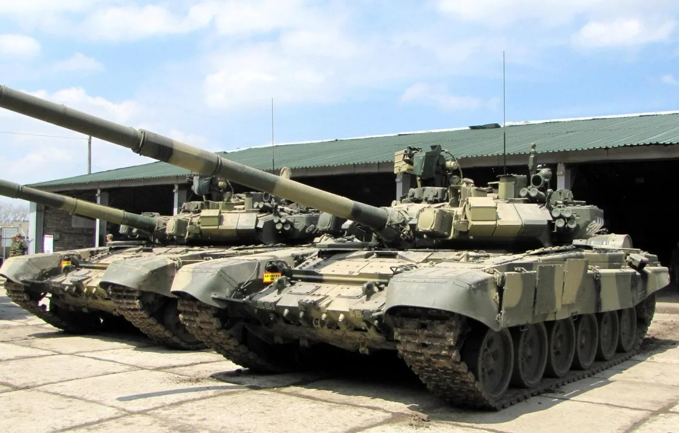 Фото обои Танк, Т-90, Основной боевой танк России