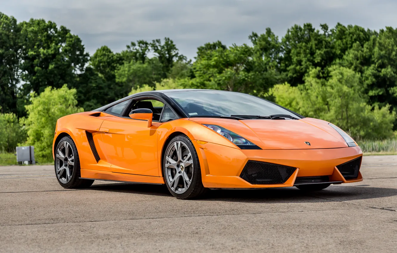 Фото обои Lamborghini, Gallardo, orange