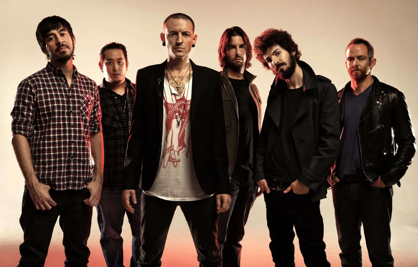 Фото обои Alternative, Альтернатива, Linkin Park, Честер Беннингтон, Майк Шинода, Линкин Парк, Брэд Дэлсон, Джо Хан